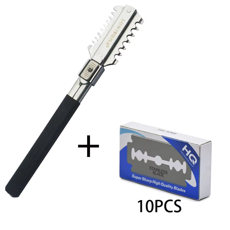 Men'S Grooming Razor - Dwustronne ostrza do golenia i strzyżenia