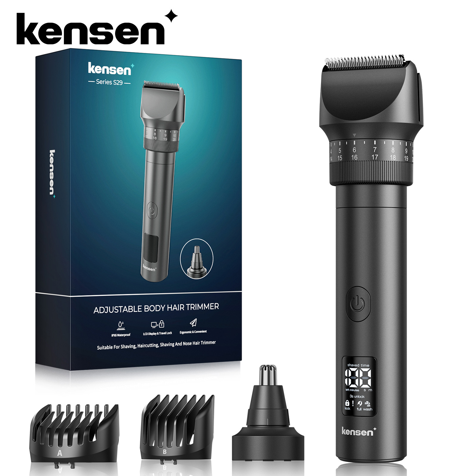 Men'S Grooming Razor - Kensen S29 Trymer do włosów dla