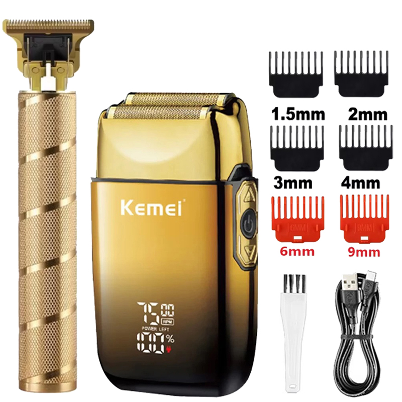 Men'S Grooming Razor - Trymer do włosów Kemei KM-TX10 T9,