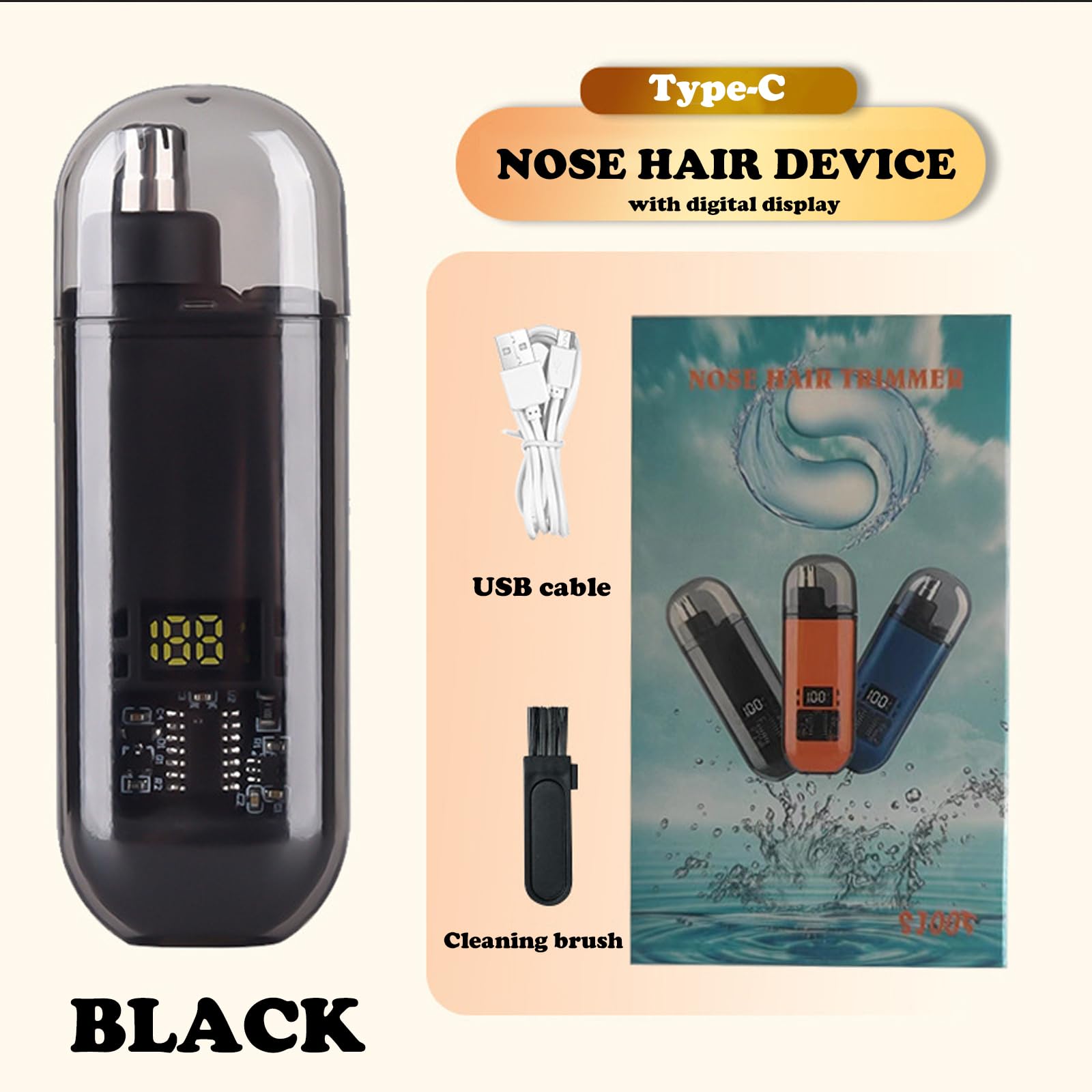 Trymer do nosa i uszu, ładowan – Nose Hair Trimmer recenzja i cena