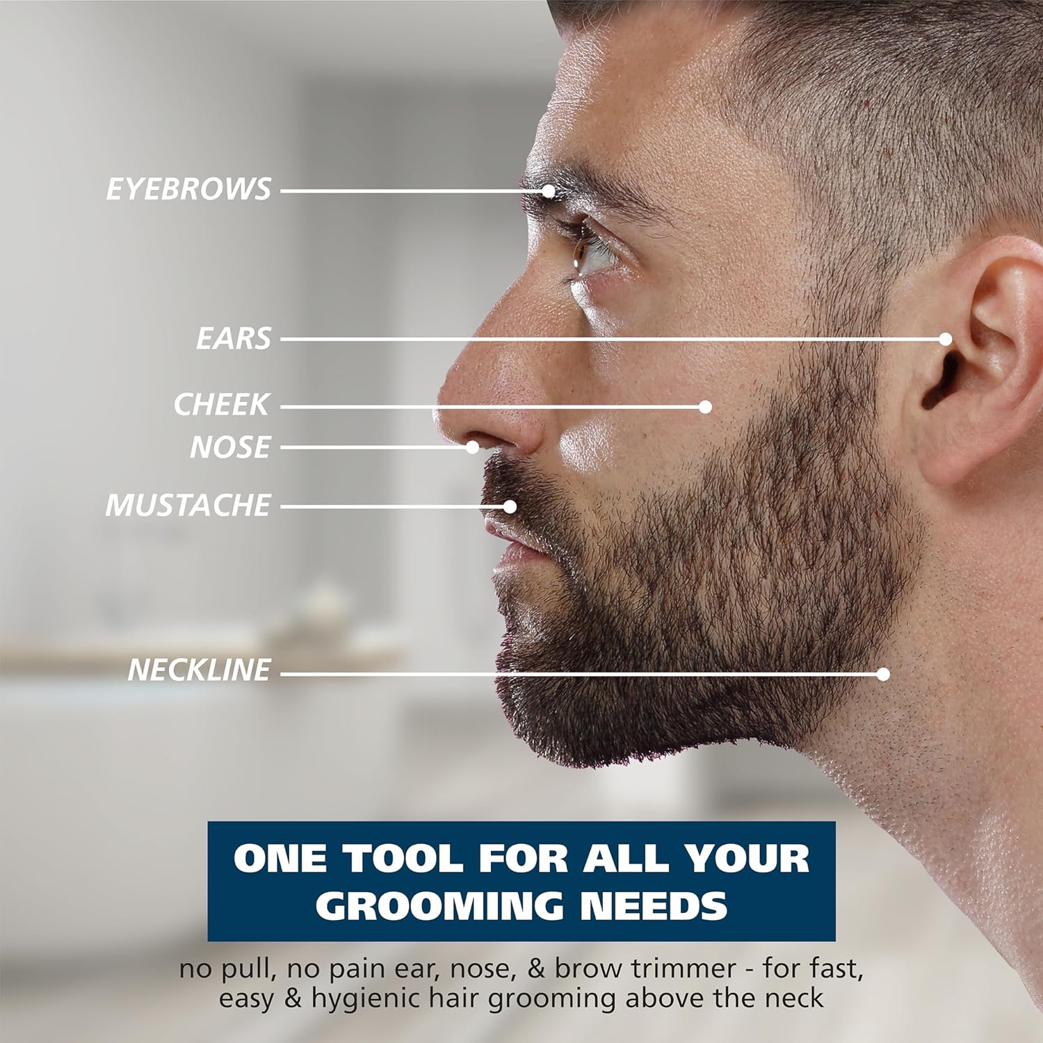 VGR Zmywalny trymer do włosów  – Nose Hair Trimmer recenzja i cena