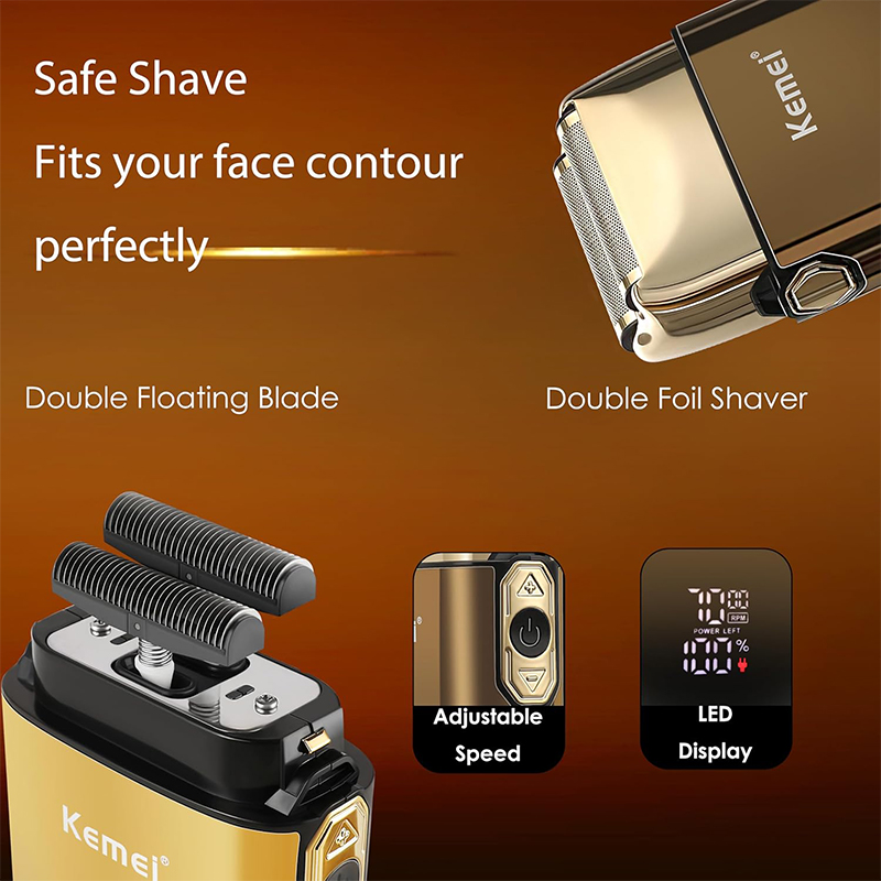 Trymer do włosów Kemei KM-TX10 – Men'S Grooming Razor recenzja i cena