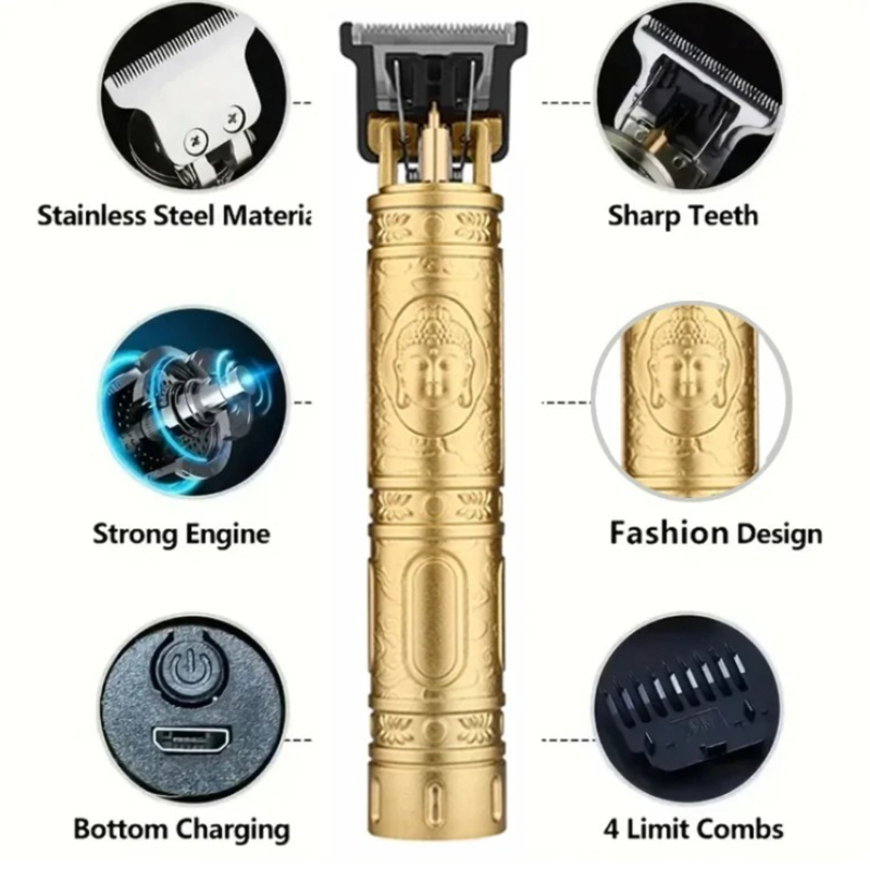 Elektryczny trymer do brody T9 – Men'S Grooming Shaver recenzja i cena